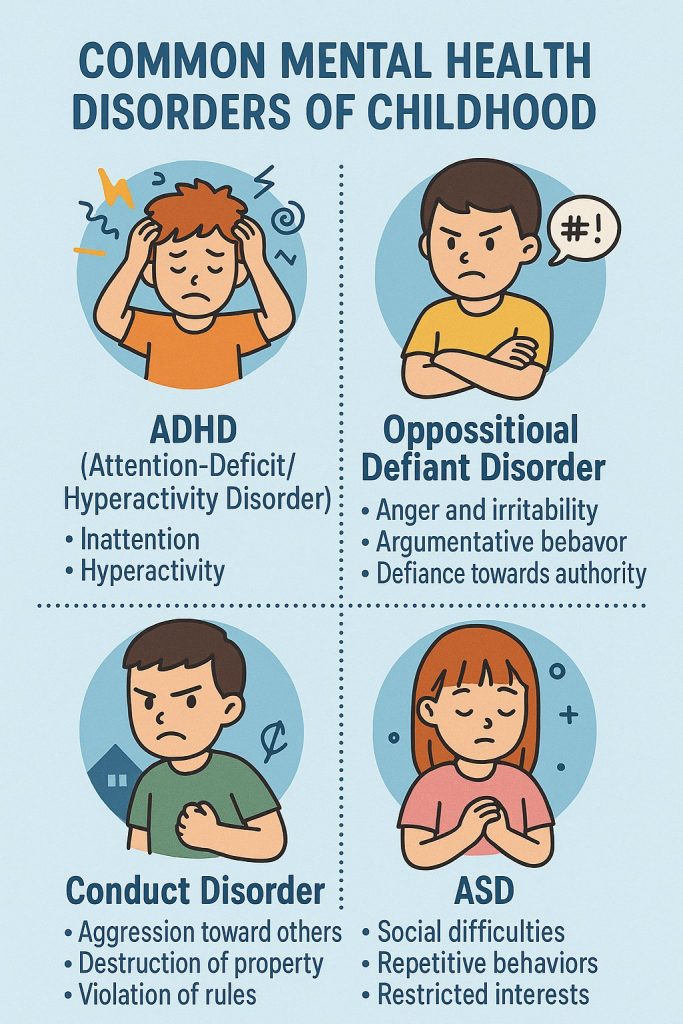 Common Childhood Mental Health Disorders